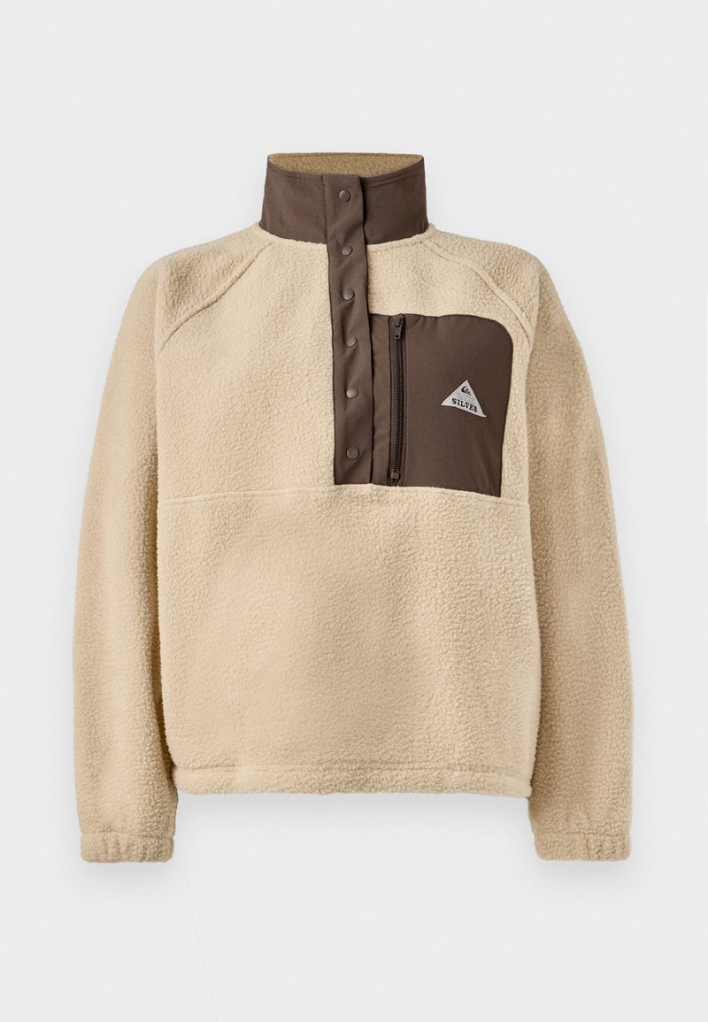 Quiksilver Fleece trui beige