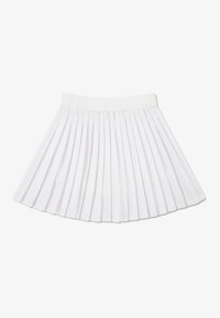 Lacoste LOGO SPORT PLEATED SKIRT - Minijupe - blanc