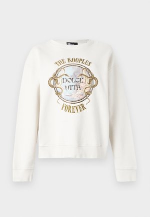 Sweatshirt - light beige