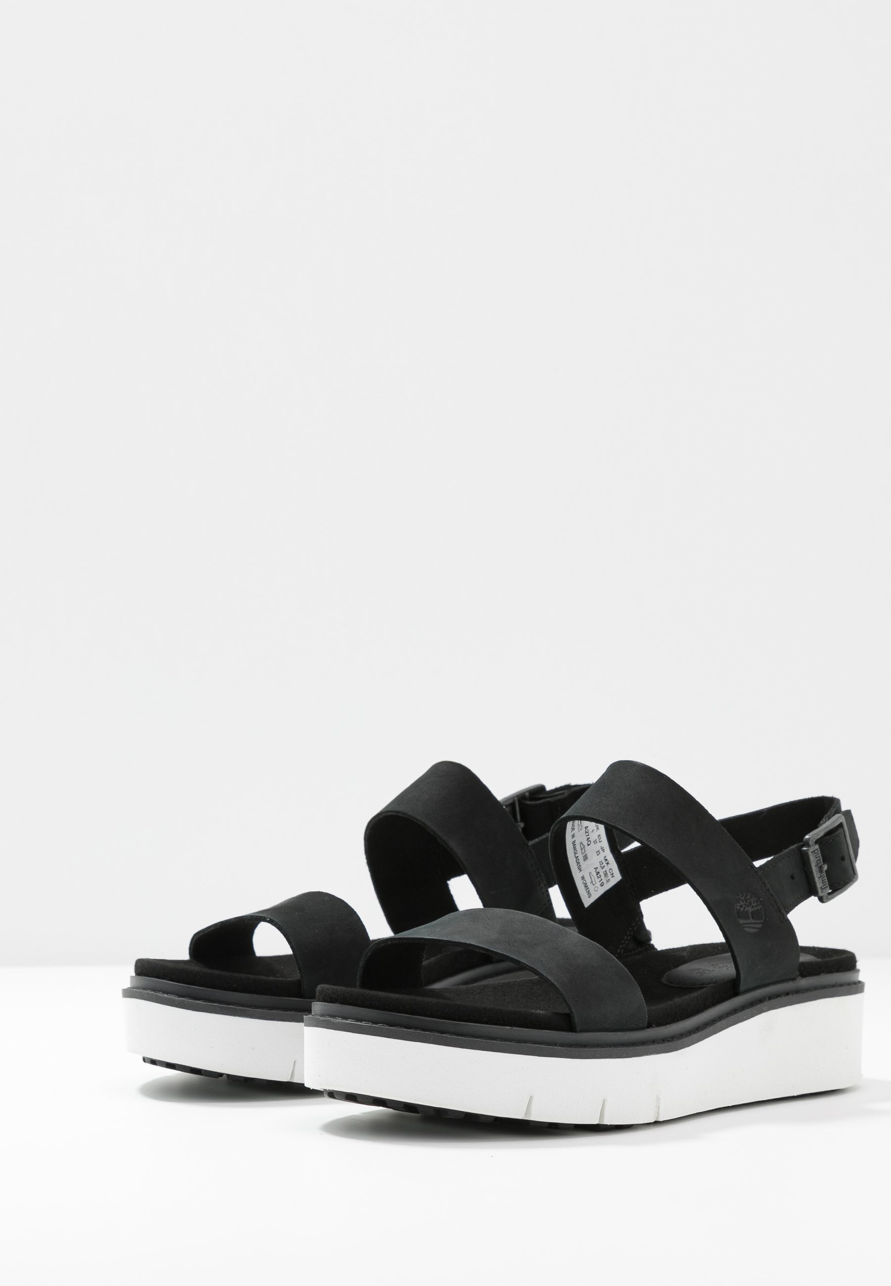 Timberland SAFARI DAWN - Plateausandalette - black/schwarz - Zalando.de