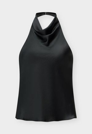 Topshop, TSDEIMA HALTER NECK  - Top - jet black