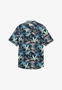 Geselecteerd, navy tropical leaf design