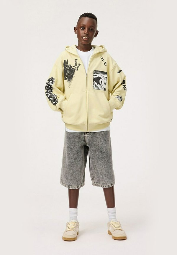 MAZZ - Sweatjacke - alabaster