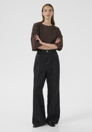 KBBeverly Jeans - Jeans a zampa - dark grey denim