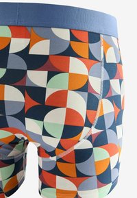 Next 4 PACK - Boxer alsónadrág - navy blue orange spot stripe
