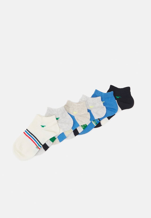 COLORFUL STRIPE SNEAKER 6 PACK - Socks - sea blue/dark navy