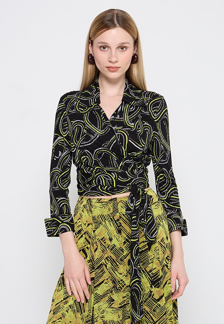 Diane von Furstenberg Blouse groen Diane von Furstenberg Blouse groen