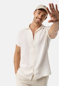 INDICODE JEANS - KURZARM COSBY - Shirt - offwhite Thumbnail Image 1