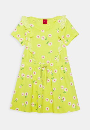 s.Oliver, Robe en jersey - yellow