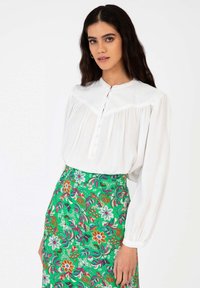AN'GE LOOSE FIT SOULY - Blouse - blanc
