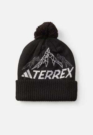 POM BEANIE UNISEX - Bonnet - black