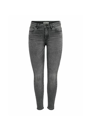 ONLY, SKINNY FIT JEANS ONLWAUW MID WAIST SKINNY FIT JEANS - Jean slim - medium grey denim