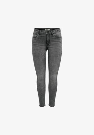 ONLY, SKINNY FIT JEANS ONLWAUW MID WAIST SKINNY FIT JEANS - Jean slim - medium grey denim