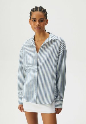 RUSTIC - Button-down blouse - white