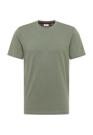 Mustang STYLE AUSTIN - Basic T-shirt - grün