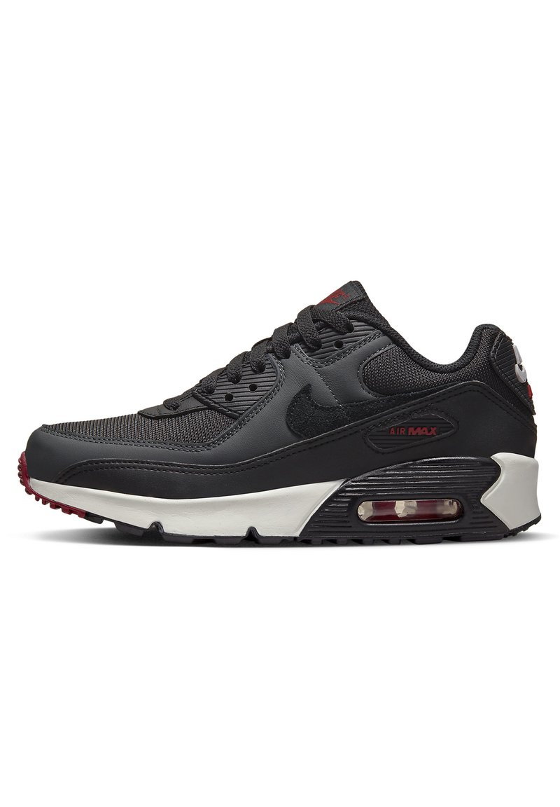 Nike Sportswear AIR MAX 90 UNISEX - Sapatilhas - anthracite/black team red summit white white