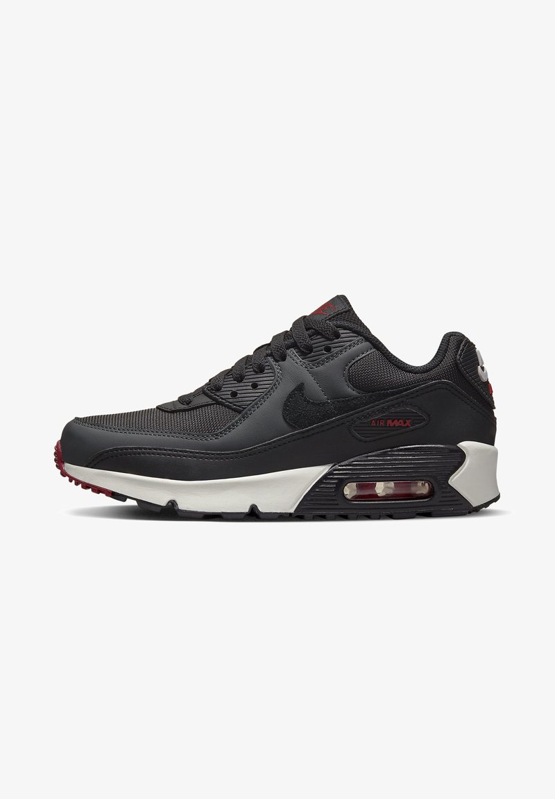 Nike Sportswear AIR MAX 90 UNISEX - Sapatilhas - anthracite/black team red summit white white