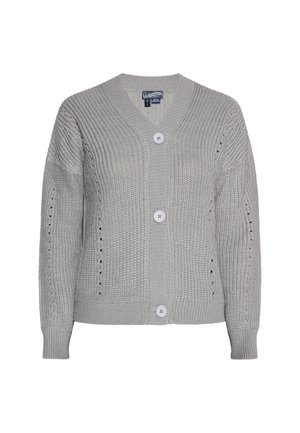 DreiMaster, DREIMASTER STRICKJACKE - Cardigan - grau melange
