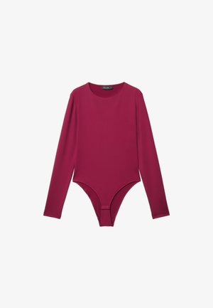 Calliope, T-SHIRT TINTA UNITA - Maglietta a manica lunga - bordeaux
