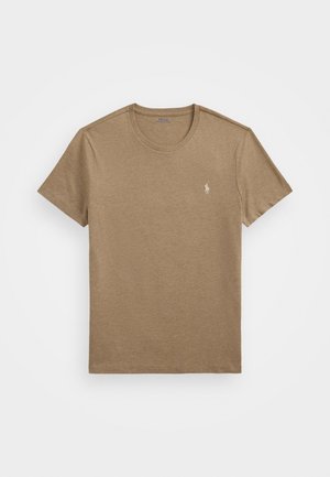 Polo Ralph Lauren CUSTOM SLIM FIT JERSEY CREWNECK T-SHIRT - T-shirts - italian heather