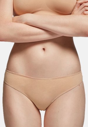 Bragas de bikini nude sin costuras con una textura suave y un corte de cintura baja, que cuentan con una banda elástica suave para mayor comodidad.