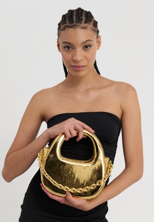 Kabelka - gold-coloured