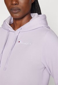 Champion ICONS HOODIE CONTRAST LOGO SMALL - Felpa con cappuccio - lilac