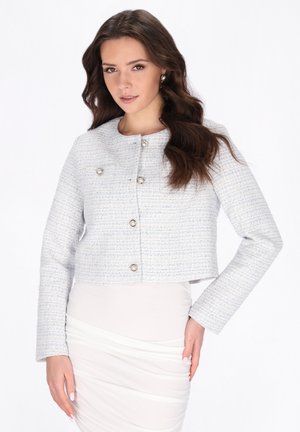 Leichte Jacke - light blue gold