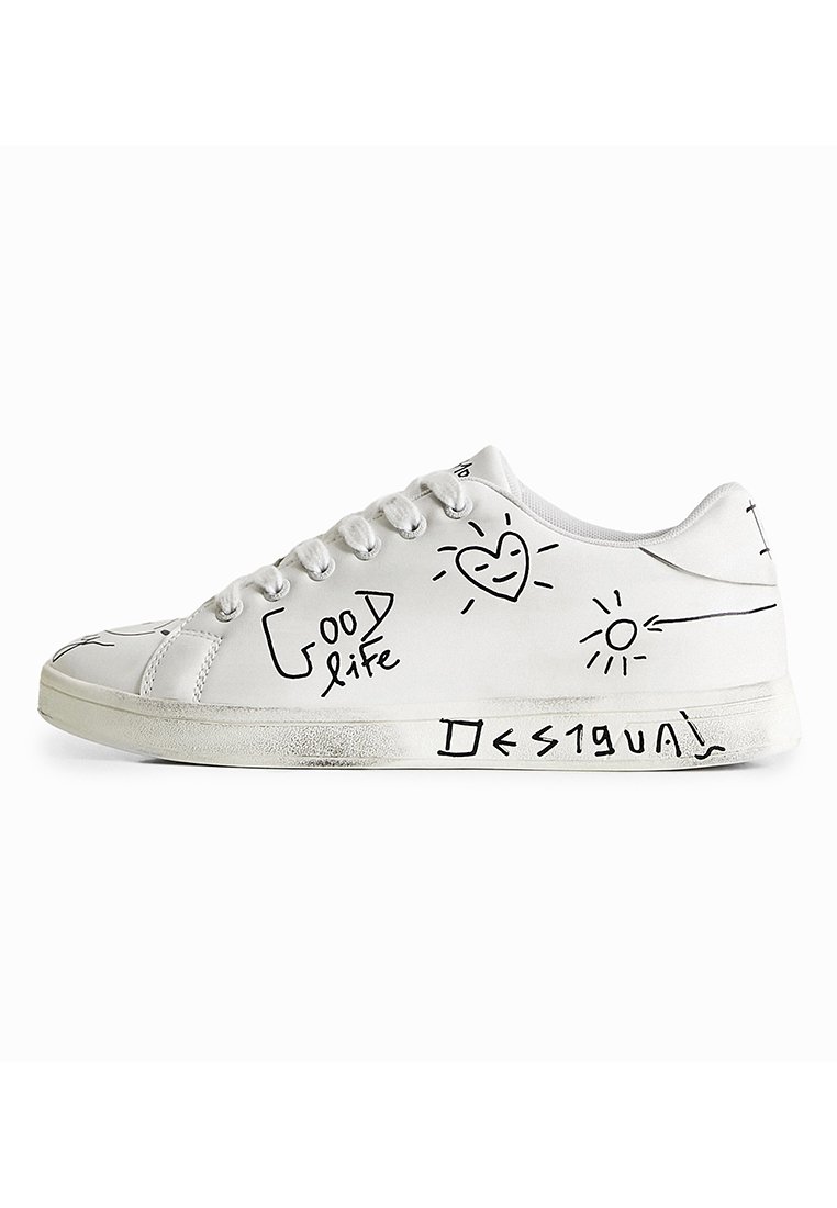 Desigual Sneakers laag wit
