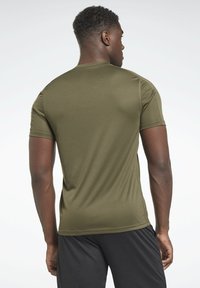 Reebok SS TECH - Spordi T-särk - green