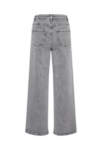 Kaffe RYANA  - Platėjantys džinsai - light grey denim