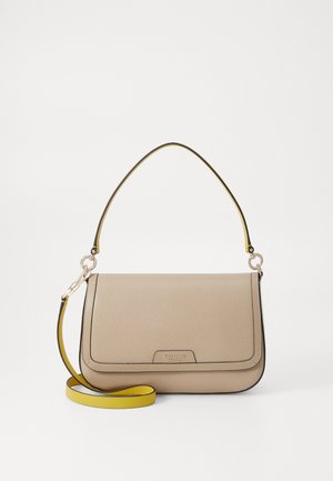 FLAP SHOULDER BAG - Käsilaukku - taupe multi