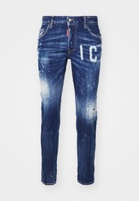 5 POCKETS - Jean slim - blue denim