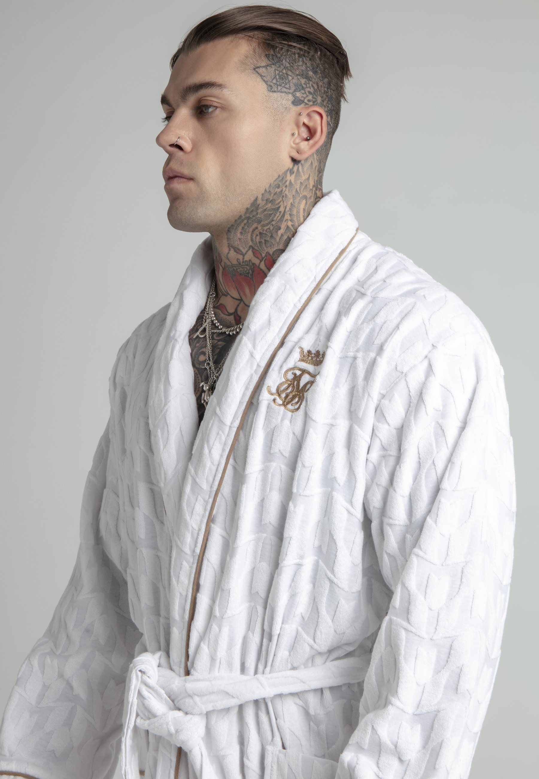 SIKSILK MESSI X SIKSILK DRESSING GOWN 