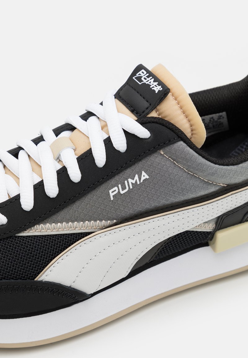 Puma Future Rider Double Tech Unisex Trainers Black Putty Nimbus Cloud Black Zalando Co Uk