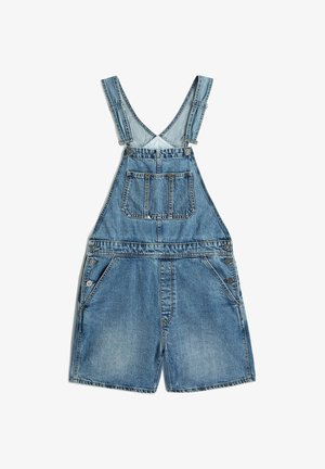 G-STAR, SHORT DUNGAREE - Latzhose - faded waterfront