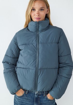 Balmohk, Puffer Quilted with High Collar - Zimná bunda - baby blue