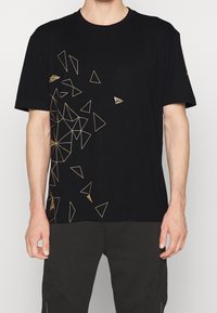 BOSS Triko s potiskem - black