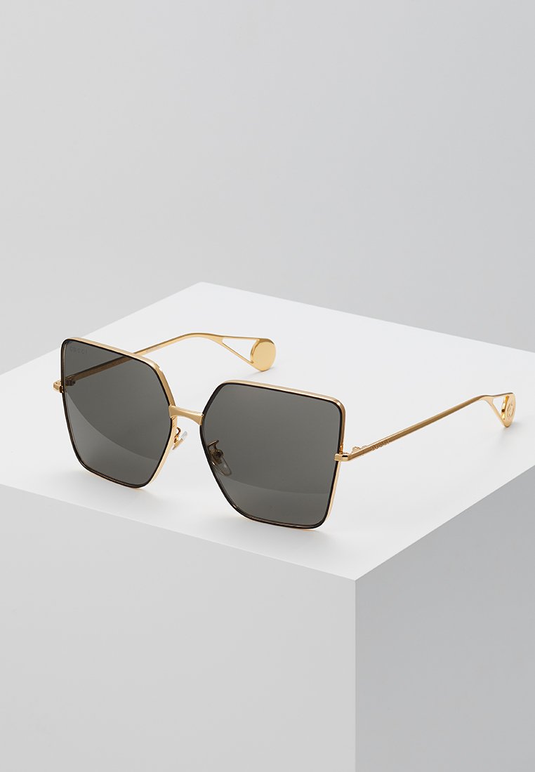 Gucci Zonnebril - gold-coloured/grey/goudkleurig - Zalando.nl