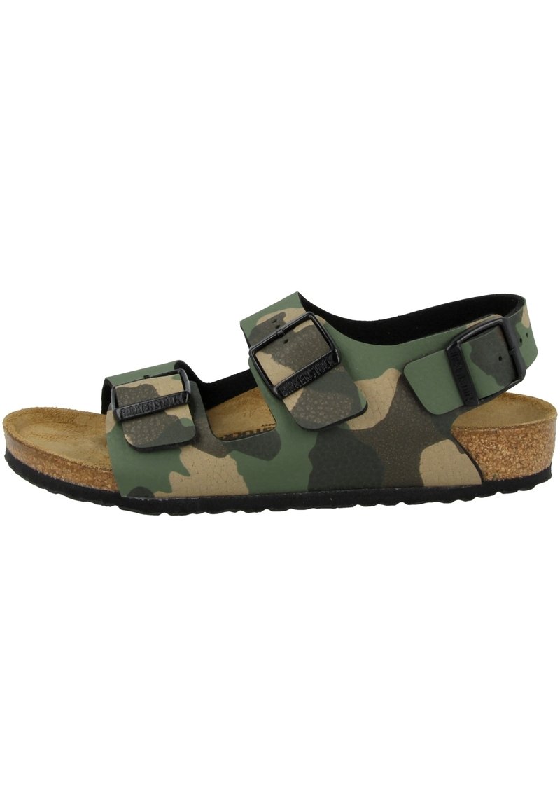 Birkenstock Walking sandals desert soil camo khaki (1017378)/green