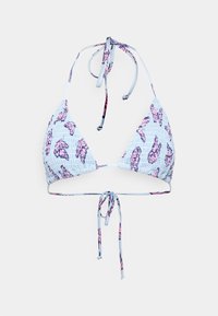 ONLY ONLSADIE SMOCK TIE - Bikini pezzo sopra - Blue
