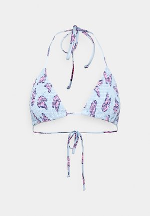 ONLY ONLSADIE SMOCK TIE - Bikinitopp - Blue