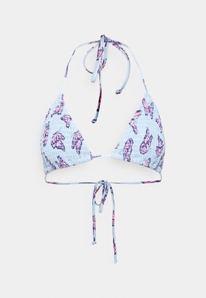 ONLSADIE SMOCK TIE - Bikini-Top - Blue