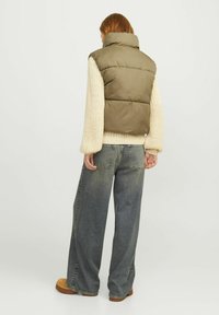JJXX JXSOLVEJ PUFFER VEST - Smanicato - kelp