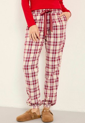 REGULAR FIT - Pyjama bottoms - purple check