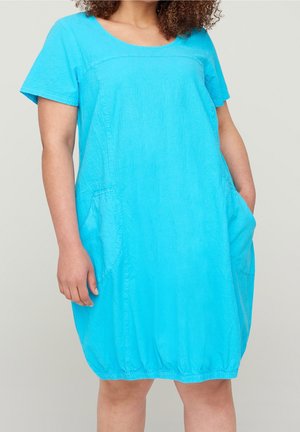 Denní šaty - turquoise