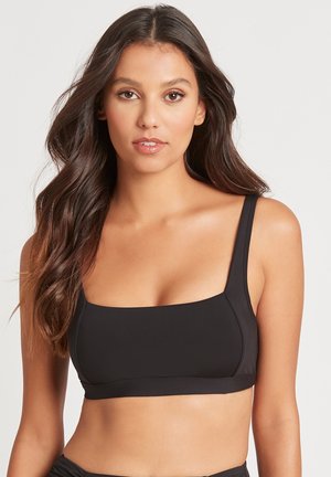 ESSENTIALS SQUARE NECK - Bikinitop - black
