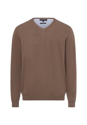 Strickpullover - schoko