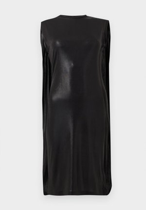 SLEEVELESS MOCK NECK COCOON - Cocktail dress / Party dress - black
