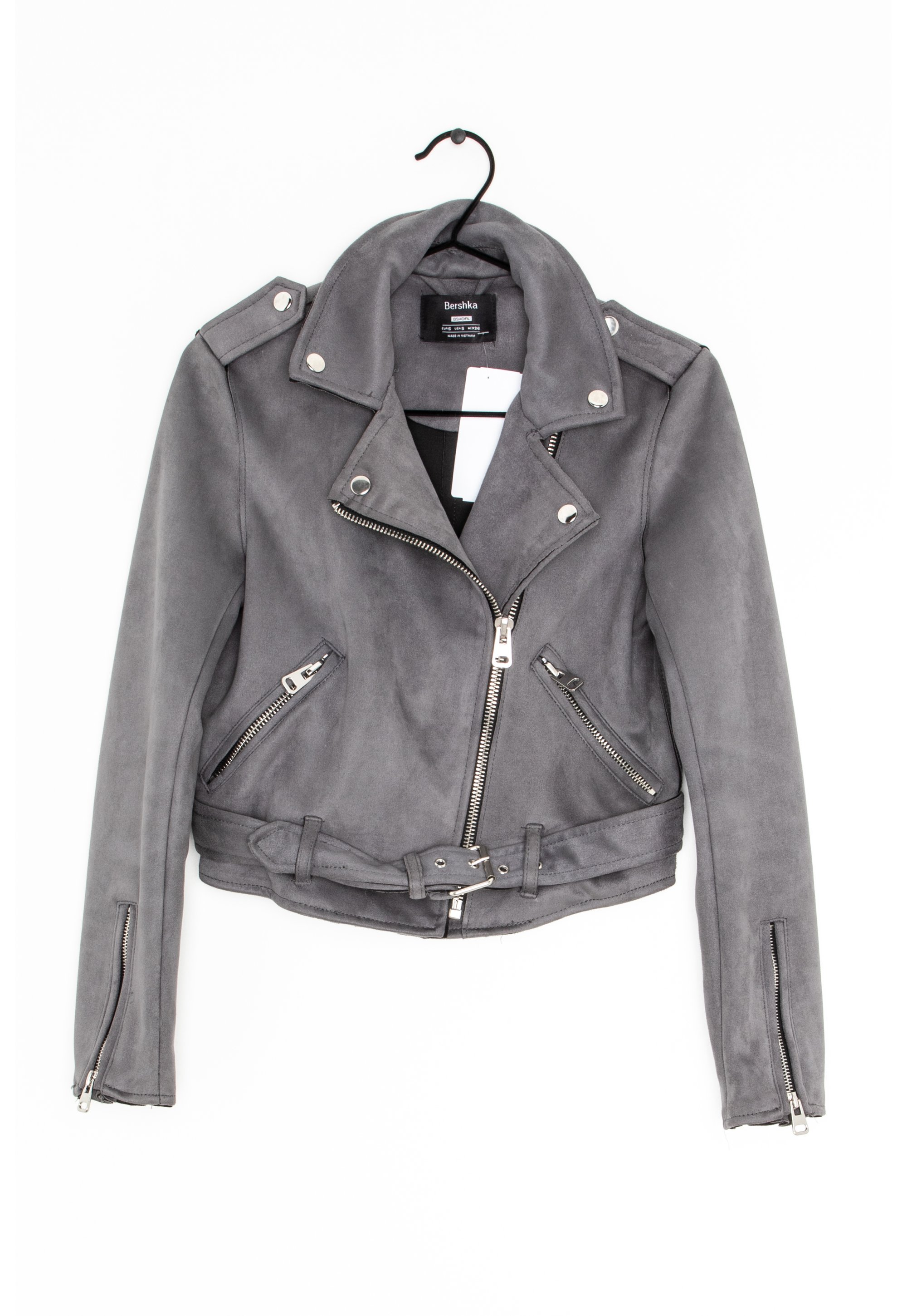 Bershka Leather Jacket Bershka Chiodo Pelle Bershka Uomo